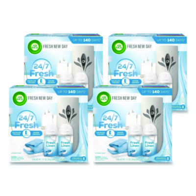 KIT,AIR FRSHNR,LINEN,4/CT